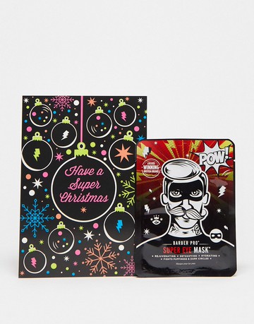 Barber Pro Christmask Card with Super Eye Mask-No colour