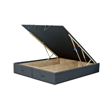 ASSARI-勞倫貓抓布強化抽屜後掀床架-雙大6尺