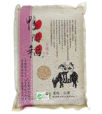 禾掌屋 鴨間稻有機越光糙米三入組(3kg/包)
