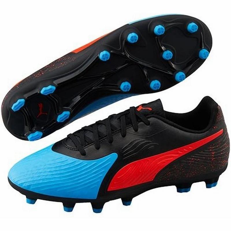 プーマ Puma メンズ サッカー スパイク プーマ ワン 19 4 Hg Bleu Azur Red 01 スパイクシューズ ハードグラウンド 土 固定式 通販 Lineポイント最大0 5 Get Lineショッピング