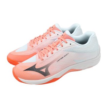 Mizuno 美津濃 排球鞋 Lightning Select 男鞋 白 支撐 包覆 運動鞋 V1GA2670-80