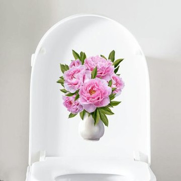 【MR.ZAKKA】創意萬用裝飾貼紙-植物主題 繽紛彩繪花瓶盆花 K款 居家布置 DIY可移式壁貼 無痕壁貼 牆貼