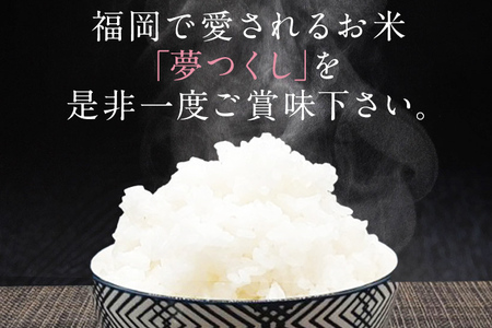 福岡の人気銘柄!!福岡県産夢つくし5kg×3袋（合計15kg） 福岡県産 夢つくし ゆめつくし 米 お米 白米 福岡県産米