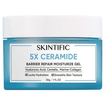 SKINTIFIC 5X 神經酰胺保濕乳霜  30g  1罐