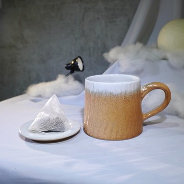黃昏跳刀山形杯-約330ml,茶杯,馬克杯,水杯,咖啡杯