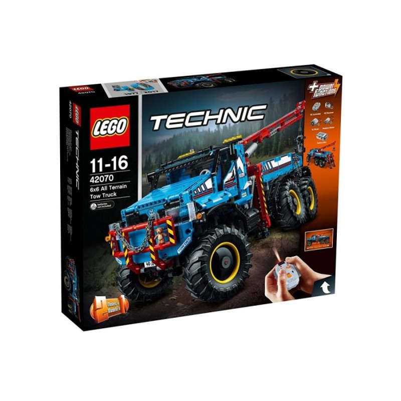 レゴ LEGO テクニック 6x6 全地形マグナムレッカー車 42070 新品 送料