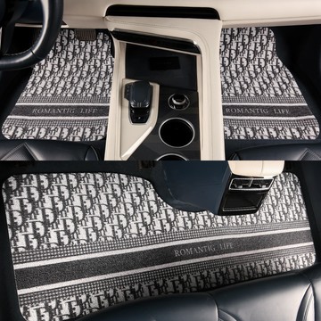 🚀桃園出貨🚀 汽車腳墊女主駕駛加厚絲圈車型通用單片防滑固定車內防臟地毯地墊