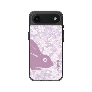 iPhone Air Clear (相機按鈕) 酷墨灰 - 幾米 Jimmy Liao - 兔子系列-毛毛兔