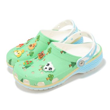 Crocs x 動物森友會 洞洞鞋 Animal Crossing Classic Clog 大童 經典克駱格 21011390H