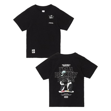 CHUMS Kids Im a Booby Bird Pocket T-Shirt 中大童 短袖上衣 黑色 CH211447K001