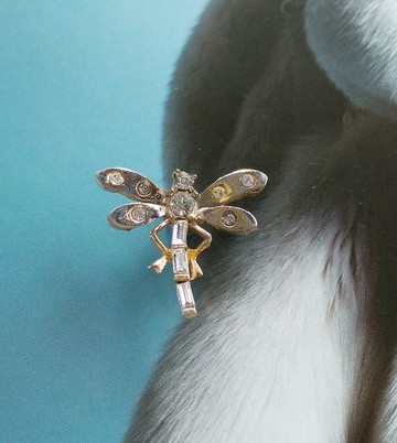 Vintage Jewelry  小蜻蜓 小巧 小別針