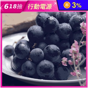【禾鴻】彰化溪湖溫室巨峰葡萄5斤 葡萄禮盒 水果 紫葡萄