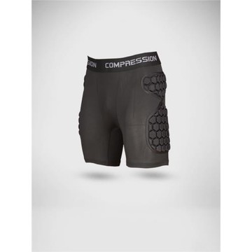 守門員蜂巢緊身門將服守門員服防撞長袖球衣短褲頭盔護臀護胸護肘