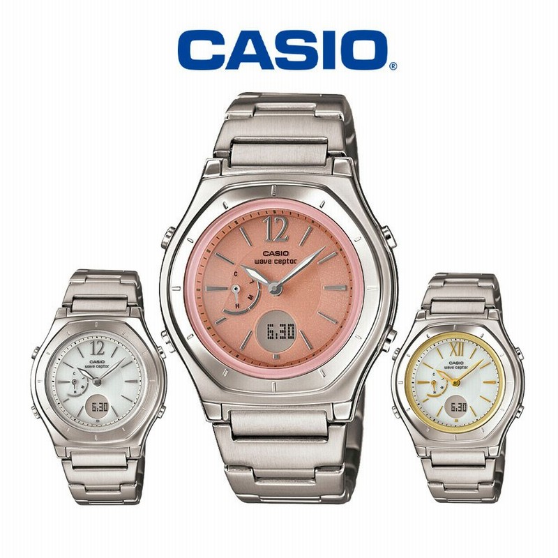 腕時計 レディース 電波ソーラー カシオ Casio ギフト 電波ソーラー腕時計 電波時計 ウェーブセプター ブランド 社会人 女性用 婦人用 通販 Lineポイント最大0 5 Get Lineショッピング