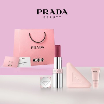 🔜快速出貨【PRADA】唯我奢光呵護禮｜稜光唇膏+護手霜｜收禮者自選色號｜奶木花香調｜享 體驗禮+禮袋｜情人節禮物｜生日禮物