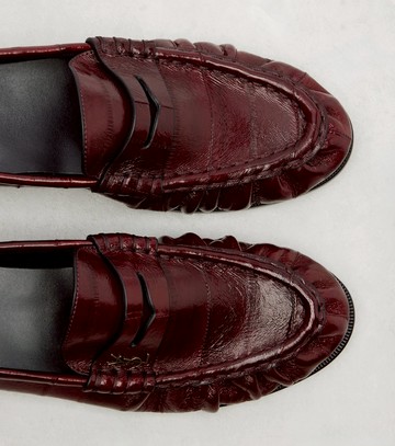 Saint Laurent Patent leather penny loafers