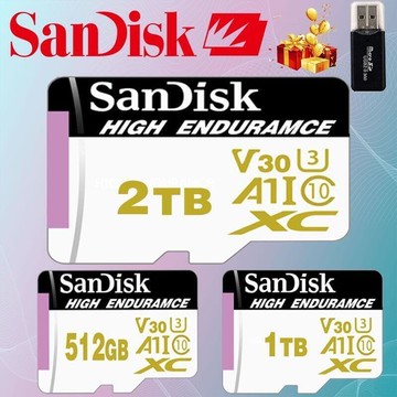 SanDisk 記憶卡 512GB 1TB 2TB 高速微型 SD 存儲卡(用於移動無人