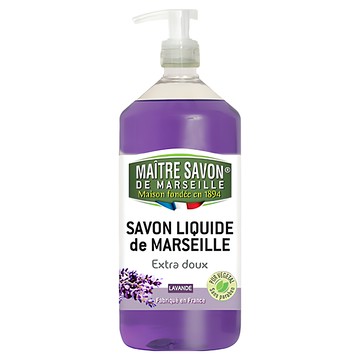 MAITRE SAVON DE MARSEILLE 玫翠思 馬賽液體皂 薰衣草  1L  1瓶