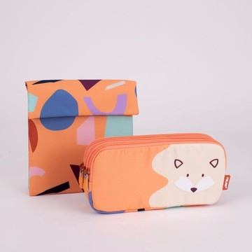 MILAN文具袋_小動物系列_共3款(3層不含筆) 鉛筆盒 學生 學童