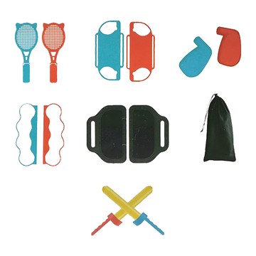 AKiTOMO 阿吉托摩 N5 Sports Kit SWITCH 12合1體感運動套裝 ABS材質  SH-S12  1組