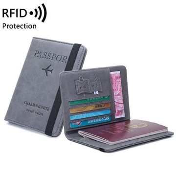 新款RFID護照本RFID passport Book multi-function card holder