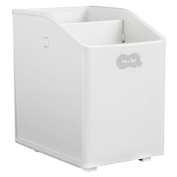 YAMADA 3338 兩格筆座-白色 文具收納盒  1入