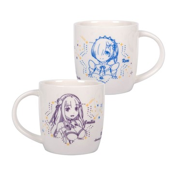 從零開始 嘟嘟馬克杯(350ML) C款 愛+雷