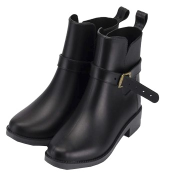 防水短靴低筒雨鞋中筒雨靴防水時尚雨靴歐美風馬靴工程靴-黑/藍/咖36-40【AAA2192】