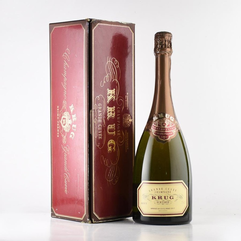 クリュッグ グランド キュヴェ NV ギフトボックス 旧ラベル グランドキュヴェ Krug Grande Cuvee フランス シャンパン  シャンパーニュ | LINEショッピング