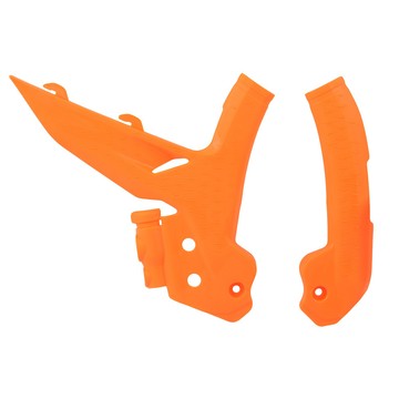 臺灣出貨 適用于KTM EXC SXF XCW 23-24款 車架護殼 越野摩托車車架保護蓋