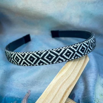 手工塑形減壓髮箍織帶-古系