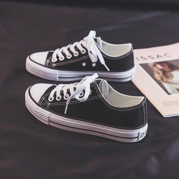 休閑帆布鞋女百搭小白球鞋學生板鞋2025小眾新款韓版低幫經典布鞋