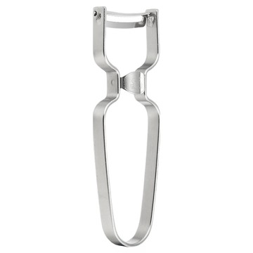 PEARL LIFE 珍珠金屬 螃蟹去殼刀  12.5 x 4 x 1cm  銀色  1支