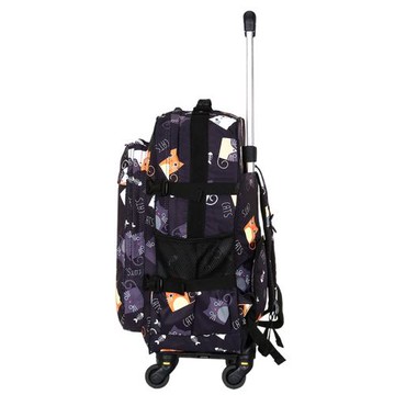 新品雙肩拉桿包背包多功能防水旅行包女超輕男大容量萬向輪行李箱