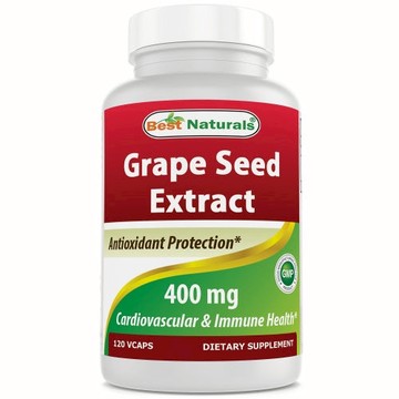 Grapeseed Extract 120 Veg Caps by Best Naturals