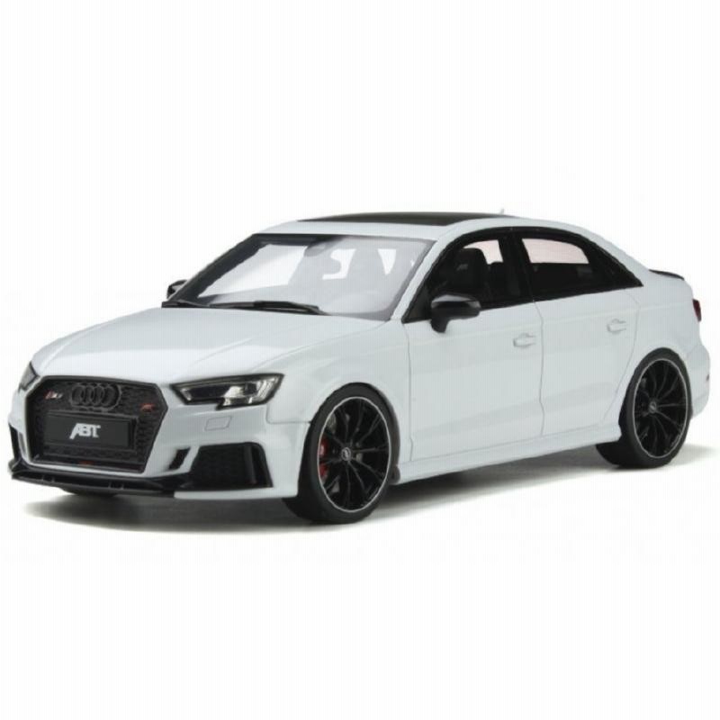 AUDIアウディ A3 RS3 ABT SEDAN 2019 ホワイト /GTスピリット 1/18