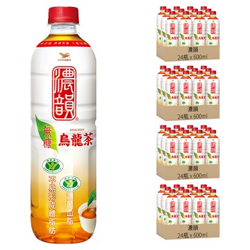 濃韻 烏龍茶 無糖  600ml  96瓶