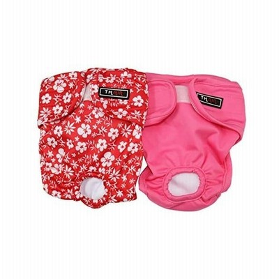 Thain 犬 おむつカバー 犬オムツ 犬用サニタリーパンツ 布 女の子用 雌犬 洗える 再利用可能 サイズ調整可能 生理パンツ 介護 お出掛け 散歩 通販 Lineポイント最大0 5 Get Lineショッピング