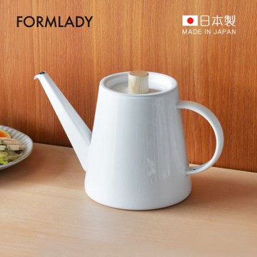 日本FORMLADY 小泉誠 kaico日製琺瑯細口手沖壺-1.3L-多色可選
