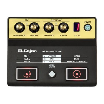 Roland EC-10M ELCajon Mic Processor 木箱鼓拾音器