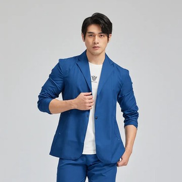 Ultra-Light 防潑水西裝外套-藍