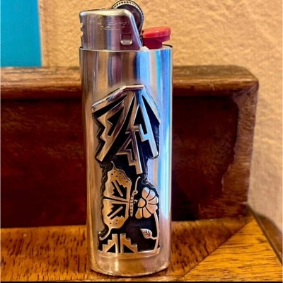 インディアンジュエリー ライターケース925 インディアンジュエリー bicライターケース silver の通販 by