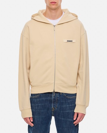 Jacquemus Zipped Cotton Sweatshirt