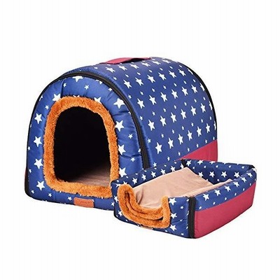 Bqkozfin ペットハウス ベッド ドーム型 幅60cm 犬小屋 犬ハウス 犬ベッド 犬 猫 小型犬 多用 暖かい 2way ハチの巣形 通販 Lineポイント最大get Lineショッピング