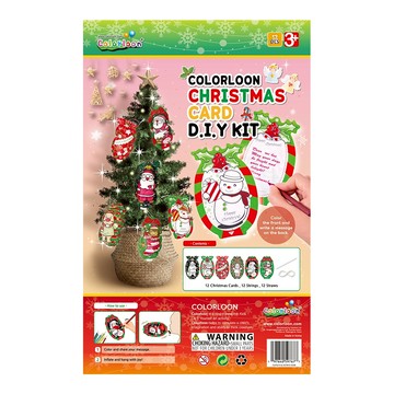 <聖誕限定>【Colorloon】3D造型手繪紙氣球-聖誕留言(袋裝12入/派對包)