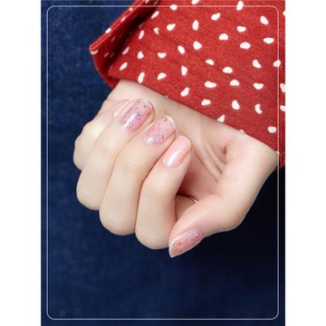 韓國DASHING DIVA/黛絲堤華Glaze美甲指甲貼紙貼片半烤甲油膠UV