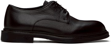 Emporio Armani 黑色系带德比鞋