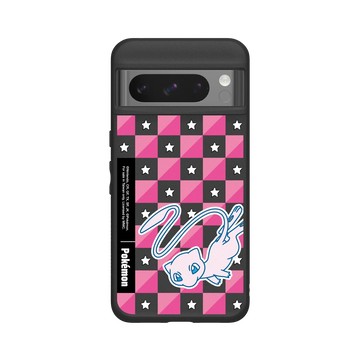 Pixel 8 Pro SolidSuit 黑 - 寶可夢 Pokemon - 多彩系列-夢幻格紋