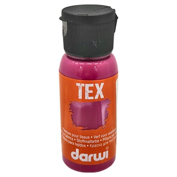 darwi 達威 織品顏料 桃紅色  50ml  1色