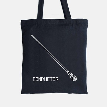 WD 樂器風格手提袋-指揮 經典/夜光